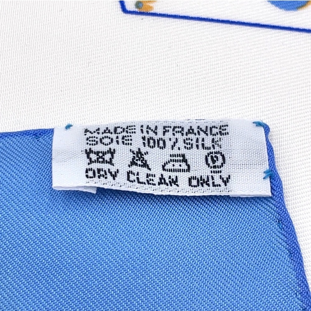 HERMES Limited Edition Rare Collectors Carre 90 “Vive Les Champions!” Silk Scarf - Picture 7 of 11